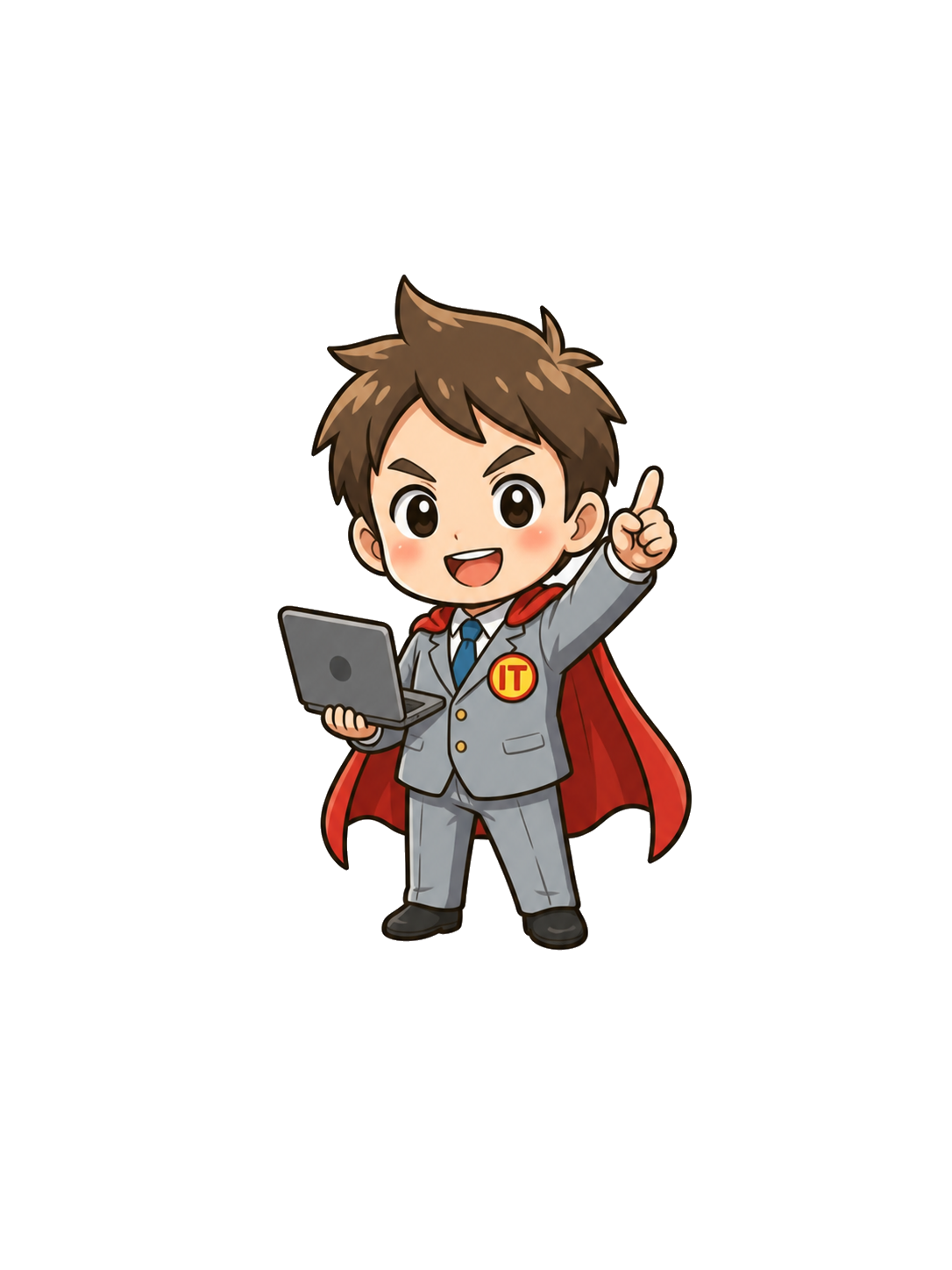 ITリーマン AI生成シーン