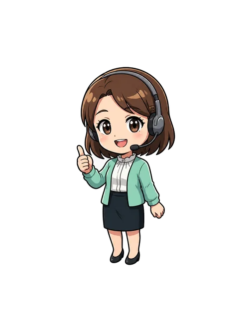 ミライちゃん AI生成シーン