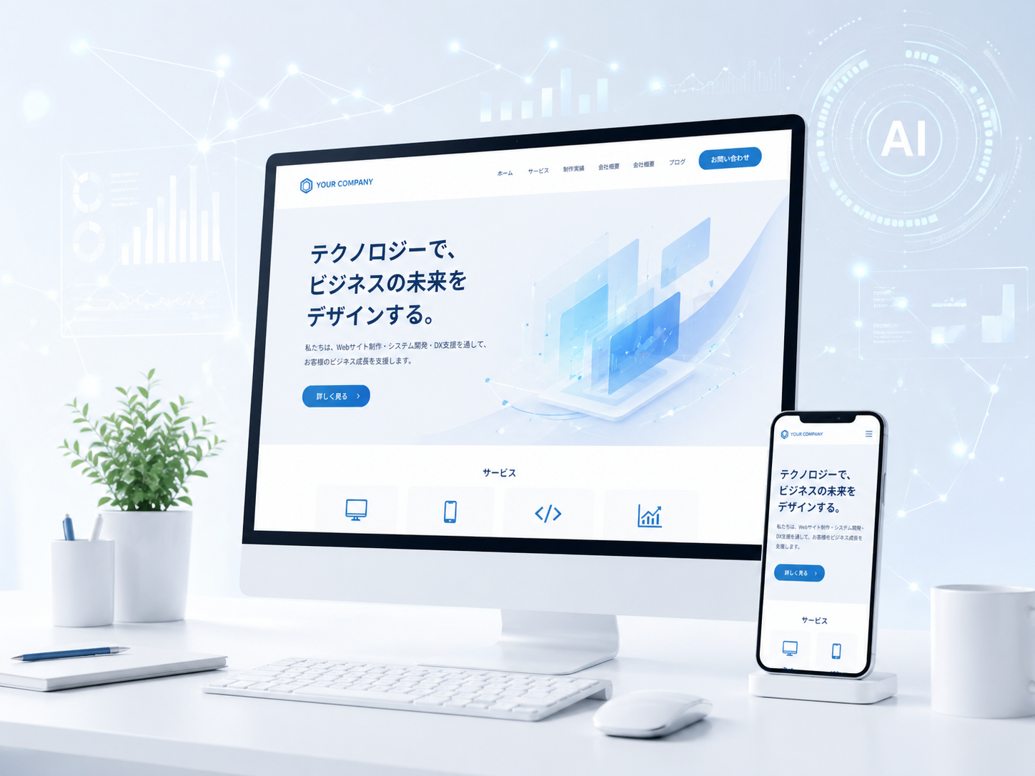 LP・キャンペーンページ制作のイメージ